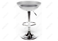 Барный стул Alfa серебристый