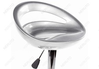 Барный стул Alfa серебристый